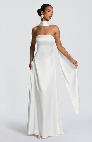 Morven Maxi Dress - Ivory - glavon