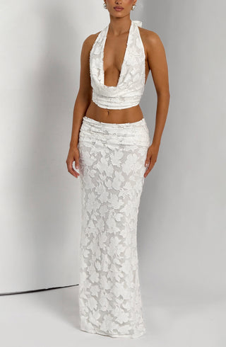 Myra Top - Ivory - glavon