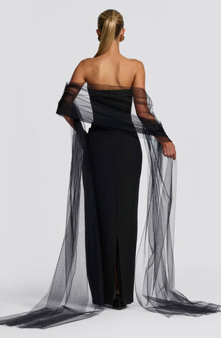Myrtle Shawl - Black - glavon