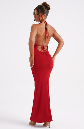 Nala Maxi Dress - Red - glavon