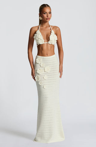 Nerida Top - Ivory - glavon