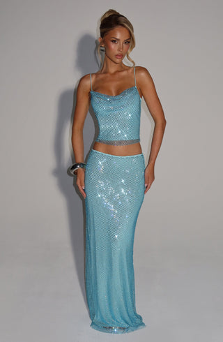 Nora Top - Aqua - glavon