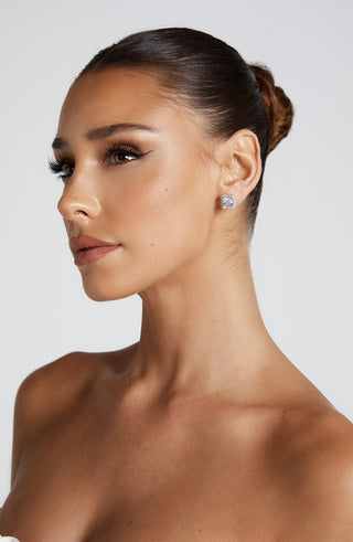Odessa Earrings - Silver - glavon