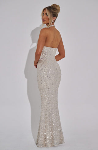 Odette Maxi Dress - Champagne - glavon