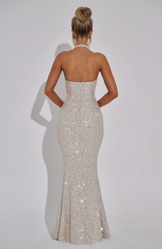 Odette Maxi Dress - Champagne - glavon