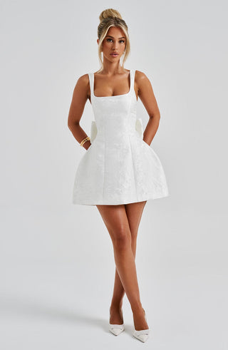 Orla Mini Dress - Ivory - glavon