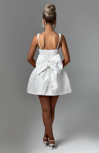 Orla Mini Dress - Ivory - glavon