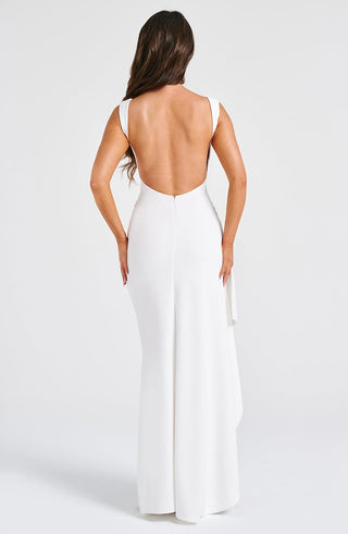 Pandora Maxi Dress - Ivory - glavon