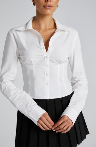 Parker Shirt - White - glavon