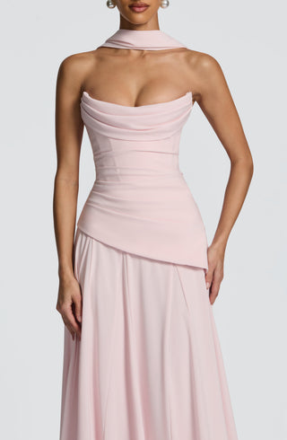 Patricia Maxi Dress - Blush - glavon