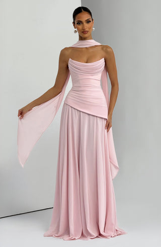 Patricia Maxi Dress - Blush - glavon