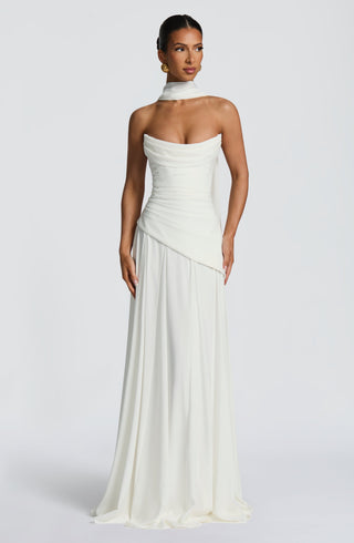 Patricia Maxi Dress - Ivory - glavon