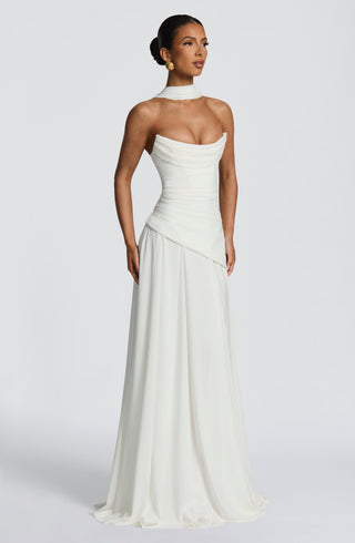 Patricia Maxi Dress - Ivory - glavon