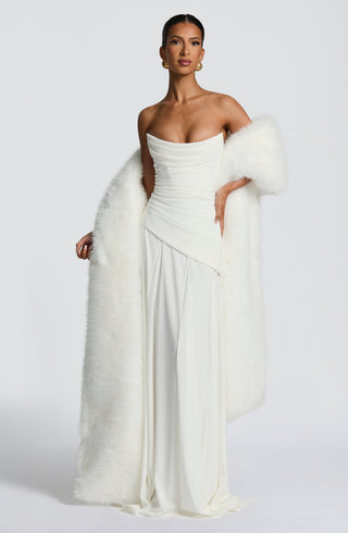 Patricia Maxi Dress - Ivory - glavon