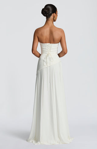 Patricia Maxi Dress - Ivory - glavon