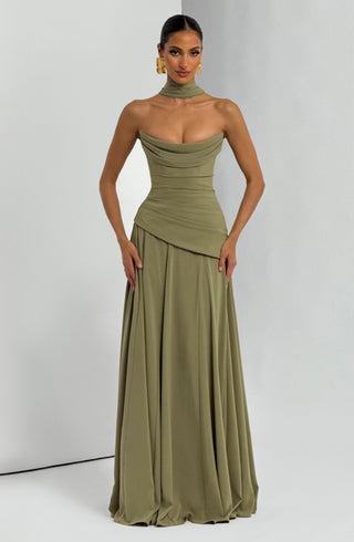 Patricia Maxi Dress - Sage - glavon