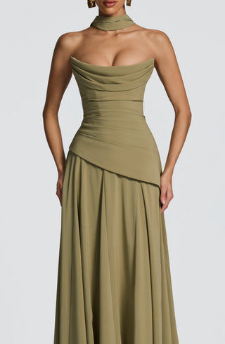 Patricia Maxi Dress - Sage - glavon