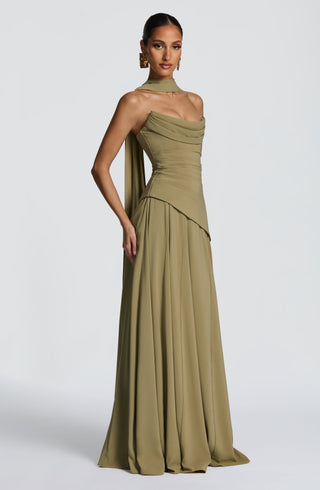 Patricia Maxi Dress - Sage - glavon