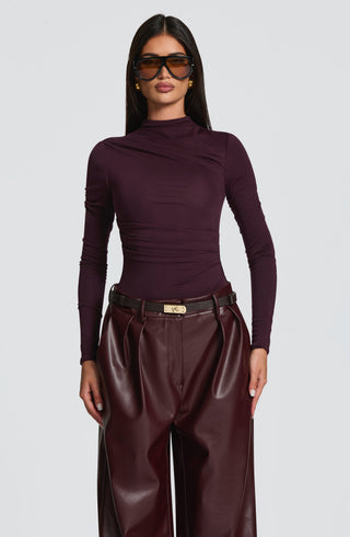 Pearson Bodysuit - Plum - glavon
