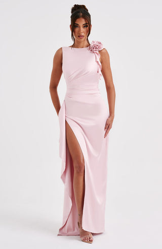 Peggy Maxi Dress - Blush - glavon