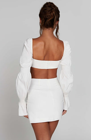 Perla Top - White - glavon