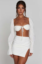 Perla Top - White - Napalia