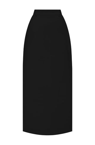 Piper Maxi Skirt - Black - glavon