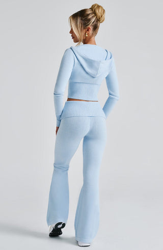 Portia Knit Pants - Baby Blue - glavon