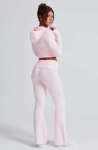 Portia Knit Pants - Pink - glavon