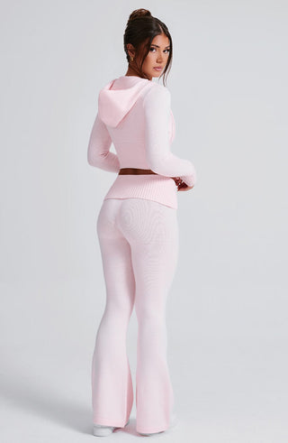 Portia Knit Pants - Pink - glavon