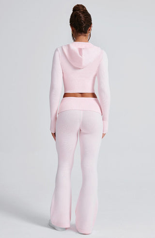 Portia Knit Pants - Pink - glavon