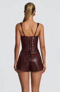Raisa Corset - Burgundy - glavon