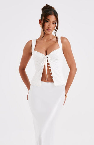 Ramona Top - Ivory - glavon