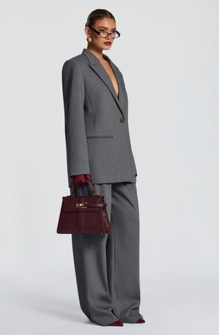 Reece Blazer - Grey Marl - glavon