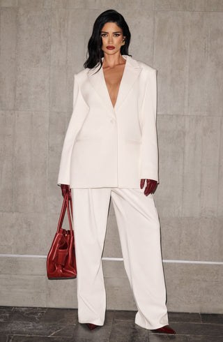 Reece Blazer - Ivory - glavon