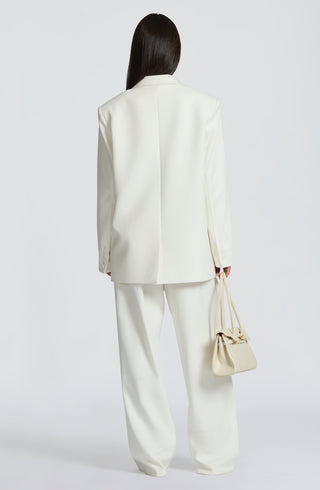 Reece Blazer - Ivory - glavon
