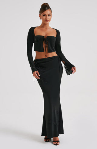 Reo Top - Black - glavon