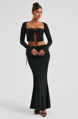Reo Top - Black - glavon