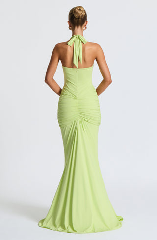 Rosetta Maxi Dress - Lime - glavon