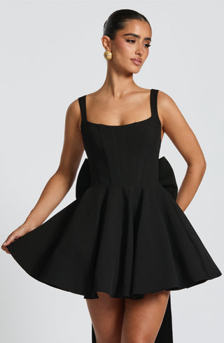 Rue Mini Dress - Black - glavon