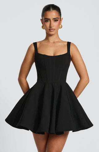 Rue Mini Dress - Black - glavon