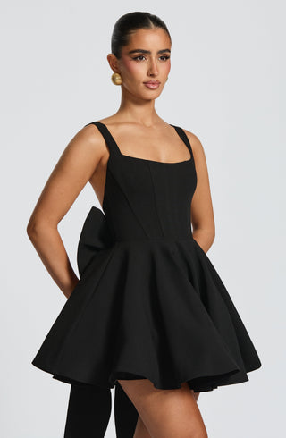 Rue Mini Dress - Black - glavon