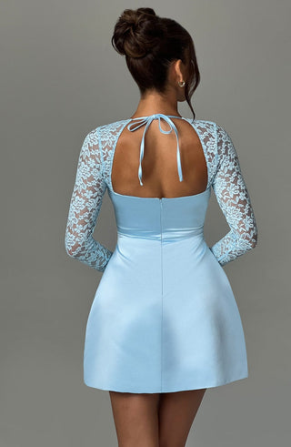 Sadie Mini Dress - Blue - glavon
