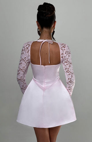 Sadie Mini Dress - Blush - glavon
