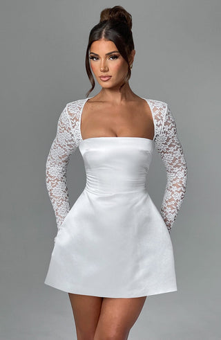 Sadie Mini Dress - Ivory - glavon