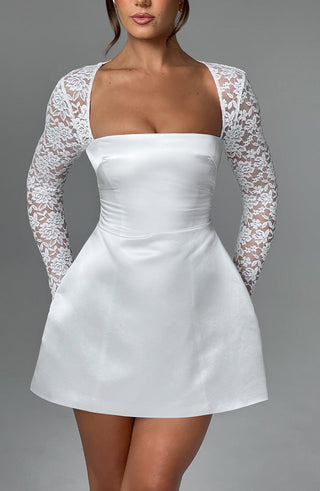 Sadie Mini Dress - Ivory - glavon