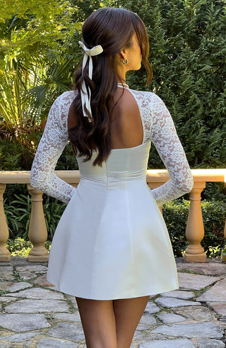 Sadie Mini Dress - Ivory - glavon