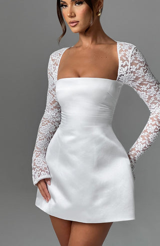 Sadie Mini Dress - Ivory - glavon
