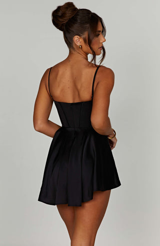 Saffron Playsuit - Black - glavon