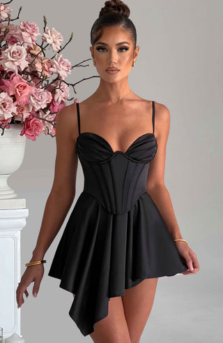 Saffron Playsuit - Black - glavon
